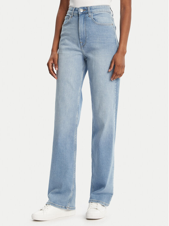 ONLY Jeansy Maddie 15339701 Niebieski Wide Leg