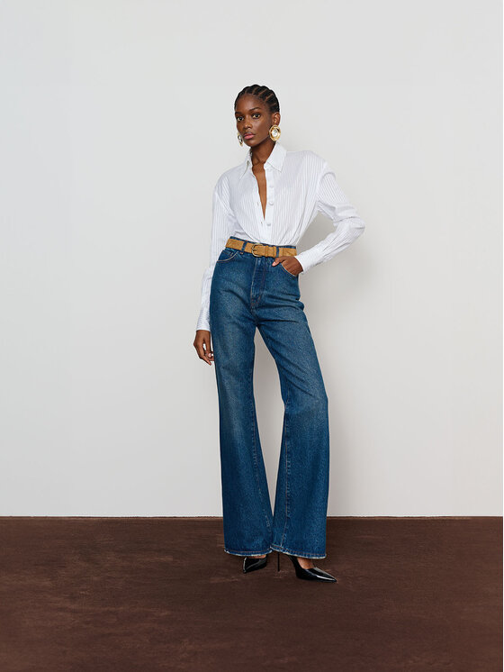 La Mania La Mania Camicia LUCA Bianco Classic Fit