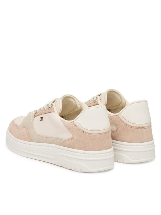 Tommy Hilfiger Tommy Hilfiger Laisvalaikio batai Court FW0FW09177 Écru