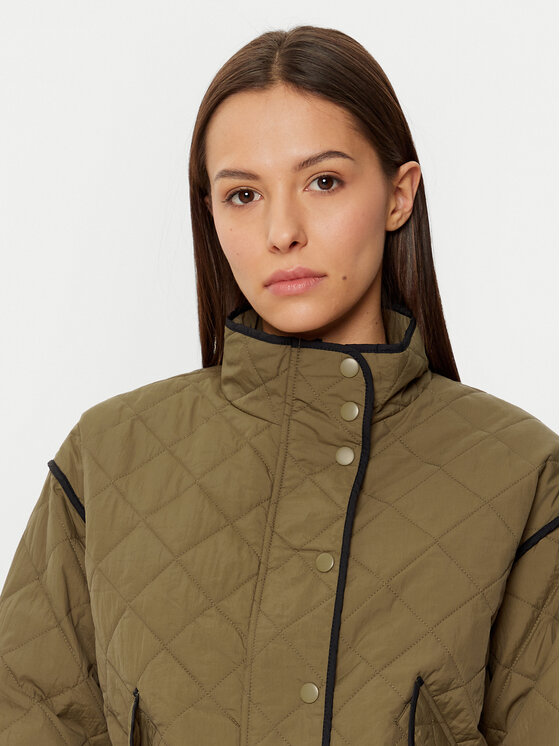 Vero Moda Vero Moda Μπόμπερ μπουφάν Vilma 10320615 Χακί Relaxed Fit