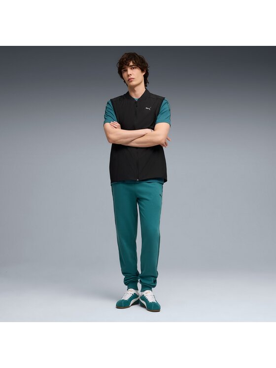 Puma Puma Spodnie dresowe 691695 Zielony Regular Fit
