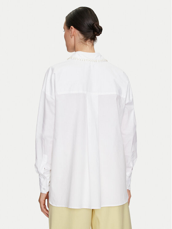 ViCOLO ViCOLO Cămașă RB0068 Alb Relaxed Fit