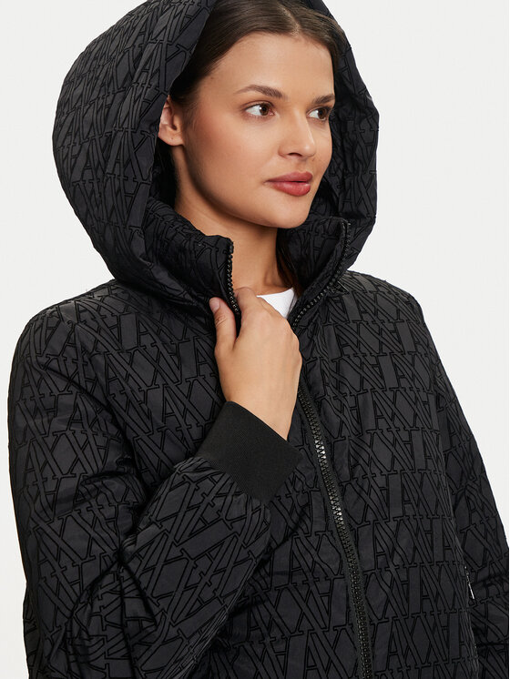 Armani Exchange Armani Exchange Демісезонна куртка 6DYB07 YN2UZ 1200 Чорний Regular Fit