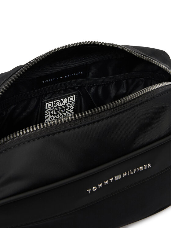 Tommy Hilfiger Tommy Hilfiger Pochette per cosmetici Th Repreve Washbag AM0AM14153 Nero