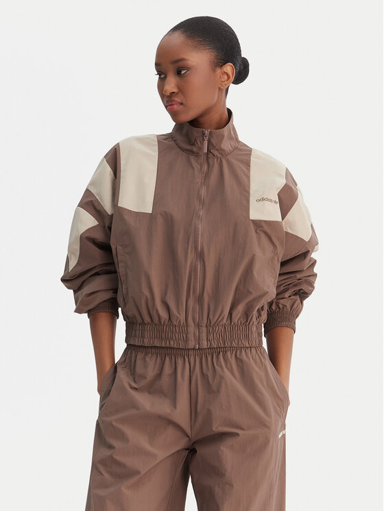 adidas adidas Sweatshirt Blocked Washed KD8787 Braun Oversize