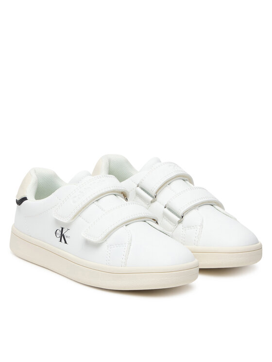 Calvin Klein Calvin Klein Sneakersy Low Cut Velcro Sneaker V1X9-83440-1355 S Biały