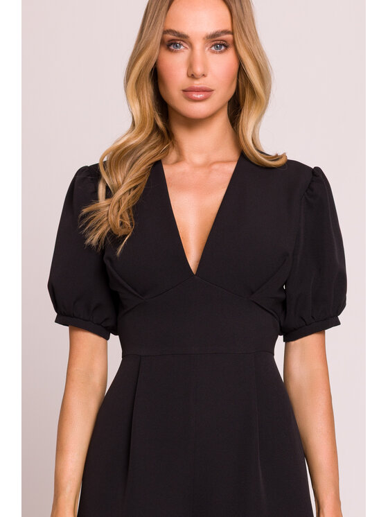 Made of Emotion Made of Emotion Jumpsuit M852 Nero Sexy Straight Fit