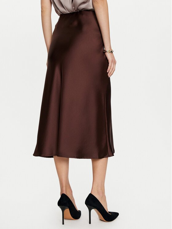 Imperial Imperial Midi sukňa GHI5IBA Hnedá Regular Fit