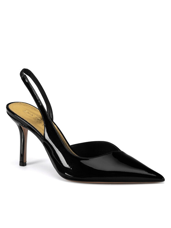 Eva Minge Eva Minge Pantofi cu toc subțire ANGELICA-V1299-303-1 Negru