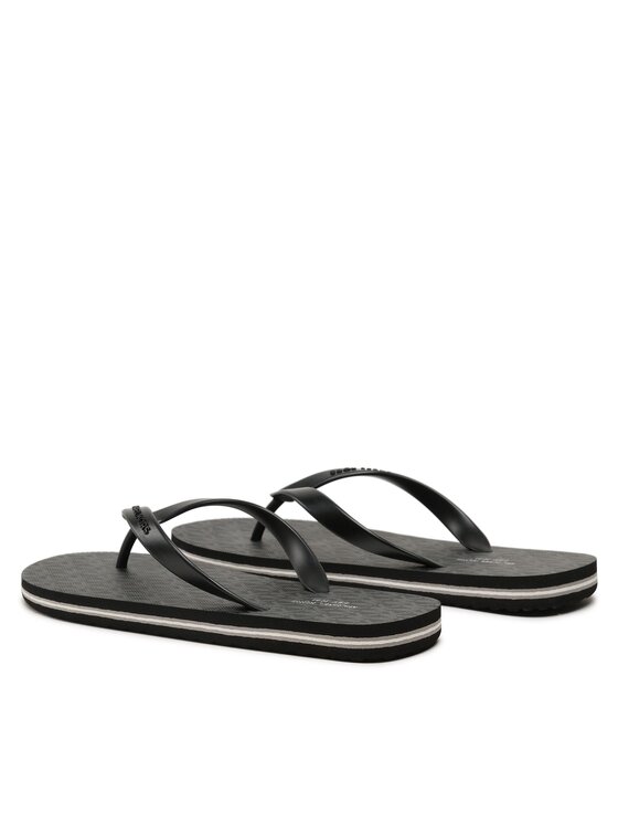 MICHAEL Michael Kors MICHAEL Michael Kors Flip flop Travis Flip Flop 42S2TRFA2Q Negru