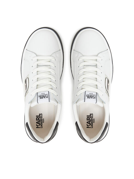 Karl Lagerfeld Kids Karl Lagerfeld Kids Sneakersy Z30380 S Biały