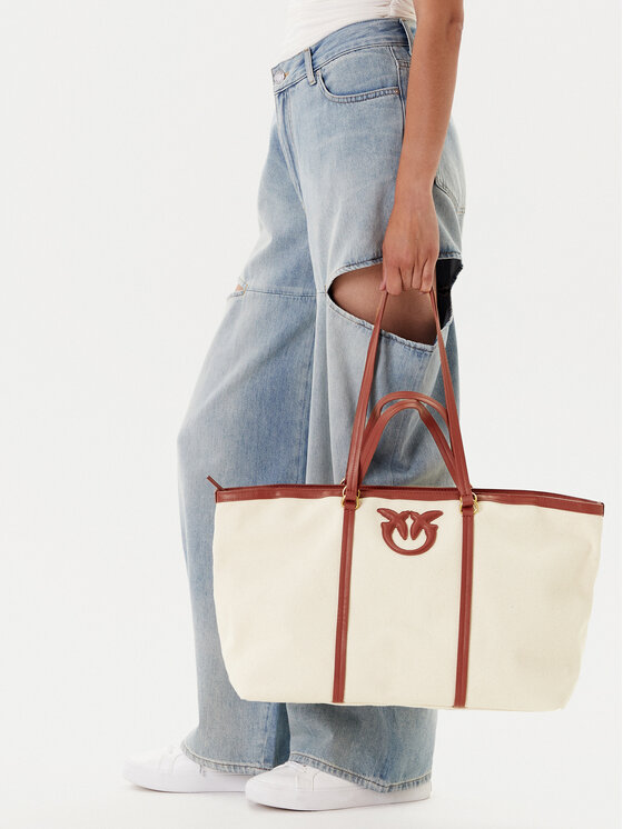 PINKO PINKO Сумка Miranda Shopper Extra PE 25 PLTT 104715 A2G2 Бежевий