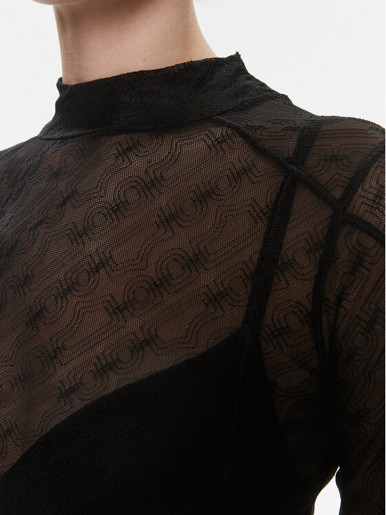 BOSS Boss Blusa Egalina 50505774 Nero Slim Fit