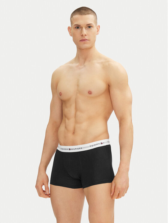 Tommy Hilfiger Tommy Hilfiger Set 3 parov boksaric UM0UM02763 Črna