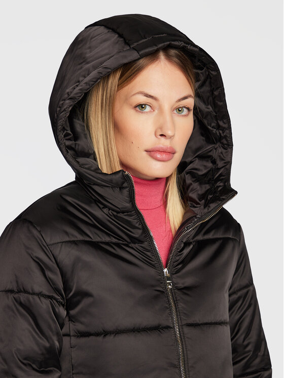 Liu Jo Liu Jo Μπουφάν μεταβατικό WF2092 T3176 Μαύρο Regular Fit
