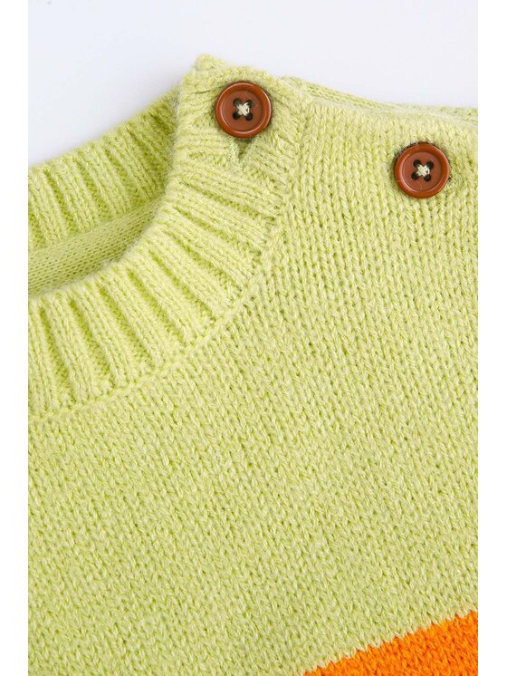 Coccodrillo Coccodrillo Sweter ZC4172101SBN-022 Kolorowy Regular Fit