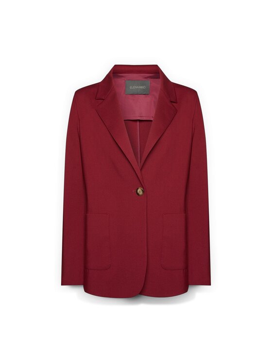 Elena Mirò Elena Mirò Giacca da abito R053P200152N057 Bordeaux Regular Fit