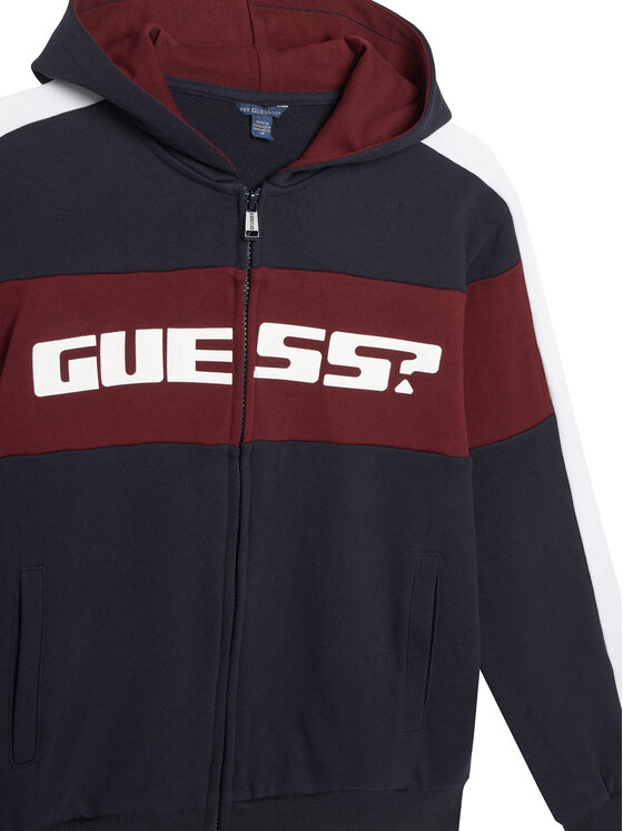 Guess Guess Світшот L6RQ04 KA6R4 Cиній Regular Fit