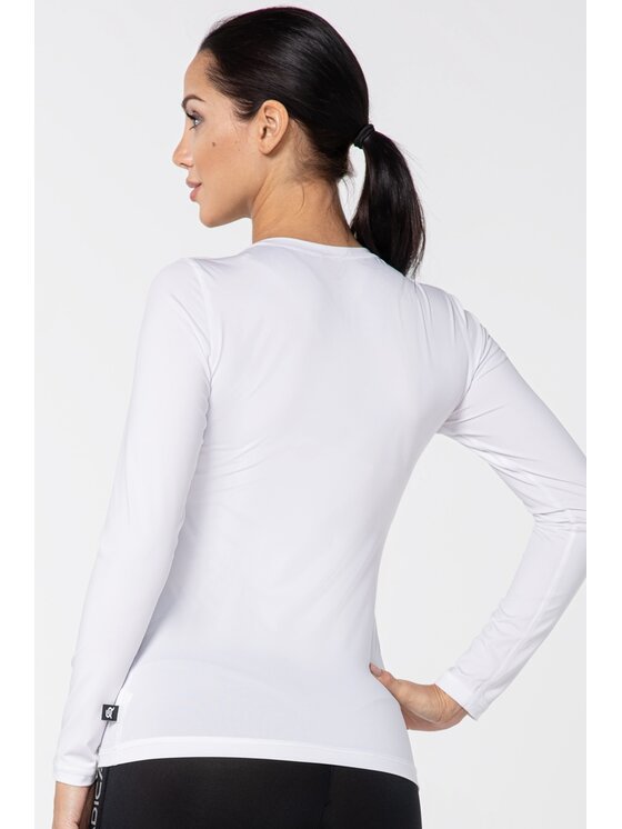 ROUGH RADICAL ROUGH RADICAL Koszulka techniczna EFFICIENT Biały Slim Fit