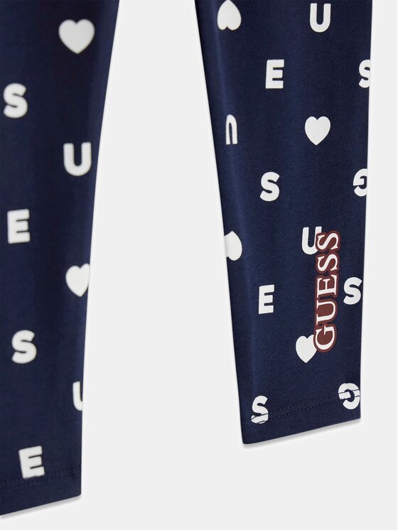 Guess Kids Guess Kids Spodnie materiałowe 183725 Niebieski Regular Fit
