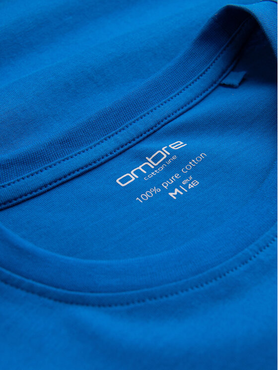 Ombre Ombre S dlouhým rukávem L173 Modrá Regular Fit
