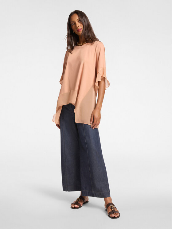 Elena Mirò Elena Mirò T-shirt G357Z000572N0A6 Rosa A-Line Fit