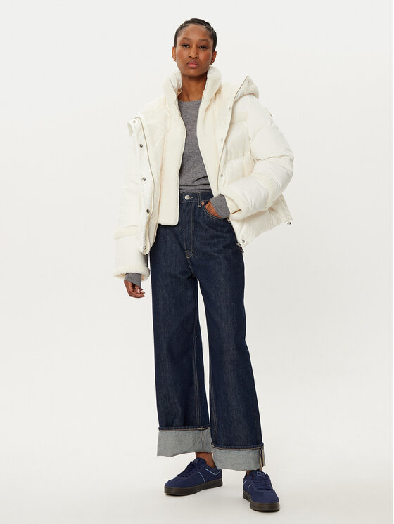 BOSS BOSS Kurtka puchowa Pimira 50524479 Écru Regular Fit
