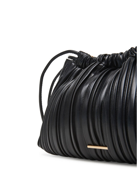 Calvin Klein Calvin Klein Käekott Drawstring Plisse Crossbody LV04F3076G Must