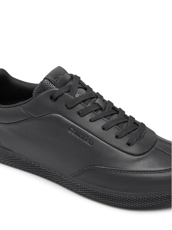 Calvin Klein Calvin Klein Tenisice Low Top Lace Up Lth HM0HM01790 Crna