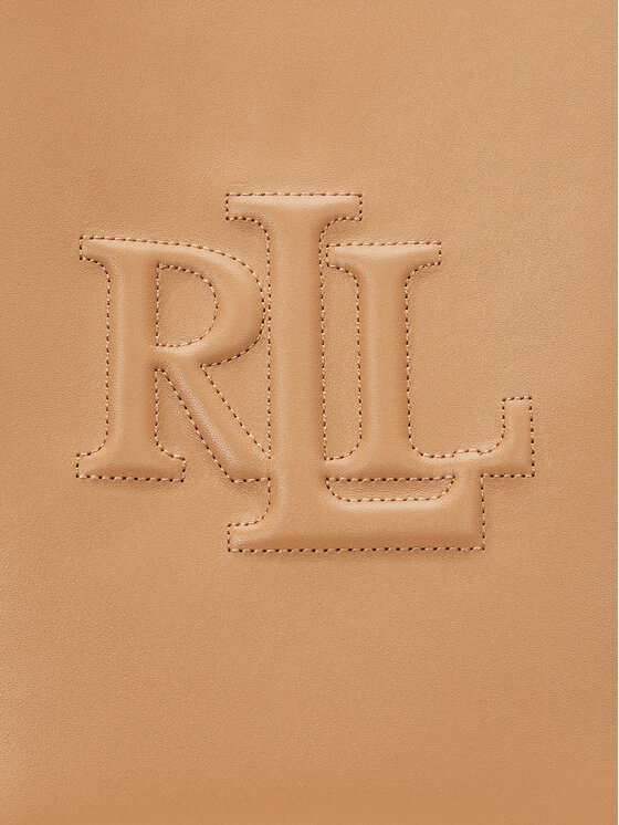 LAUREN RALPH LAUREN LAUREN RALPH LAUREN Handtasche Medium Witley Leather Bucket Bag 431950855008 Braun