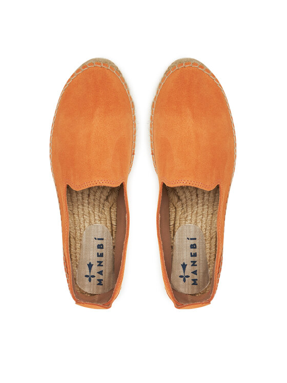 Manebi Manebi Espadrilky R 7.8 D0 Oranžová