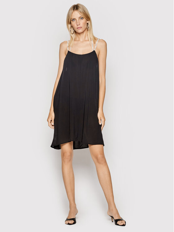Vestito da spiaggia KW0KW01365 Nero Relaxed Fit