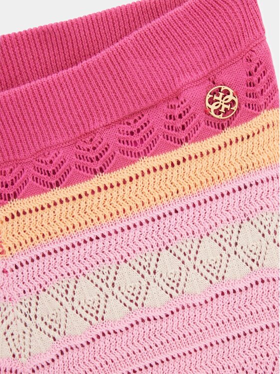 Guess Kids Guess Kids Pantaloni di tessuto 182150 Multicolore Regular Fit