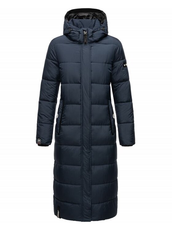 Navahoo Navahoo Kurtka zimowa Isalie Granatowy Casual Fit