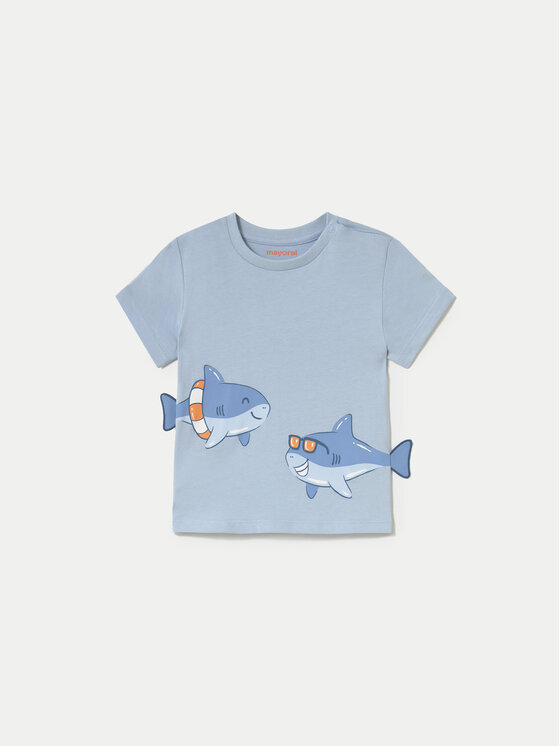 Mayoral Mayoral T-Shirt 1061 Modrá Regular Fit