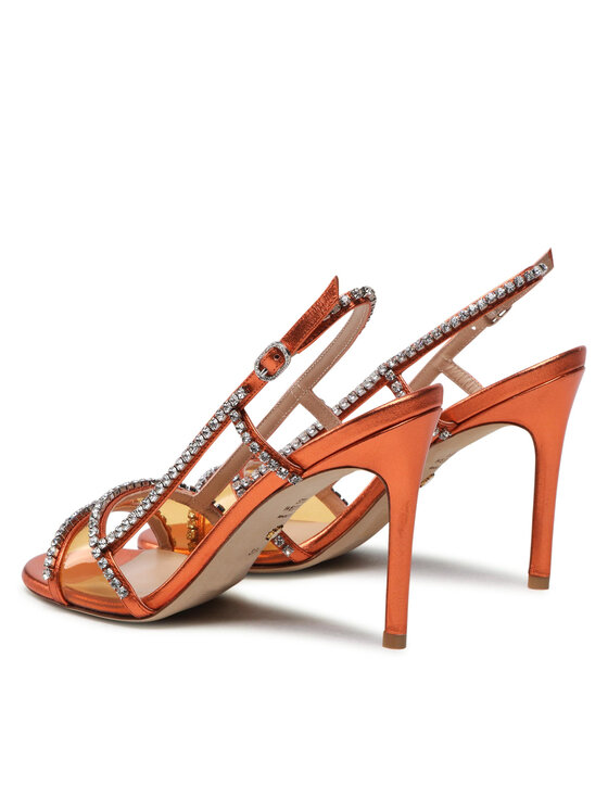 Stuart Weitzman Stuart Weitzman Basutės Mondrian Glam 100 Sa SC242 Oranžinė