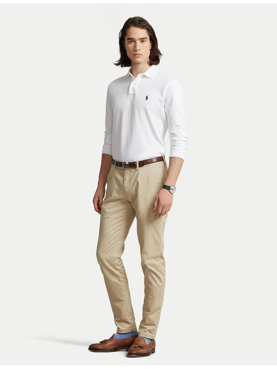 Polo Ralph Lauren Polo Ralph Lauren Polo 710680790001 Bijela Custom Slim Fit