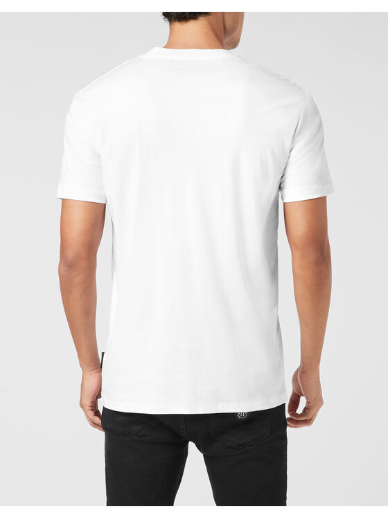 PHILIPP PLEIN PHILIPP PLEIN T-shirt 26253 Bianco Regular Fit