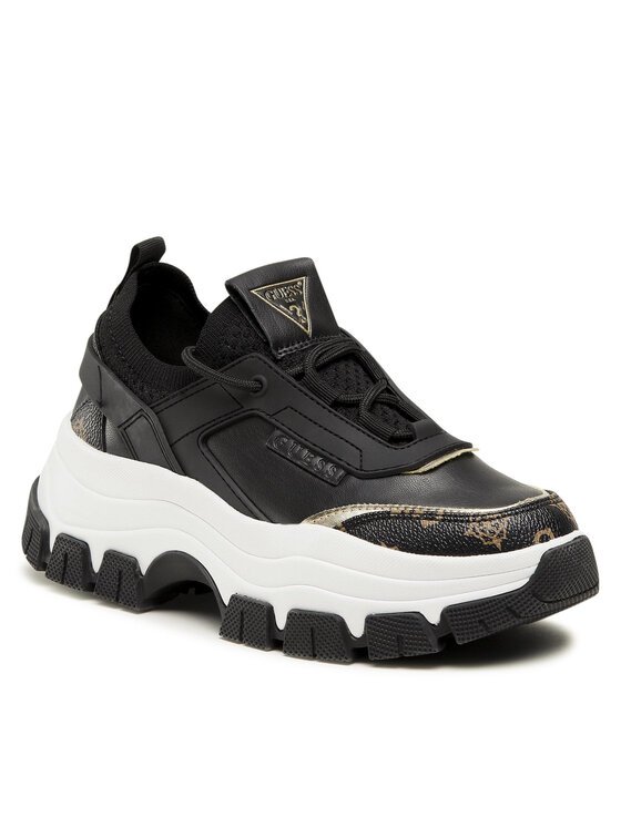 Guess Guess Sneakersy Braydin FL8BYD SMF12 Čierna