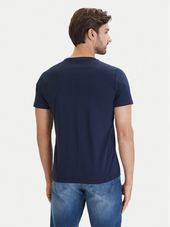 Polo Ralph Lauren Polo Ralph Lauren T-Shirt 714844756007 Granatowy Regular Fit
