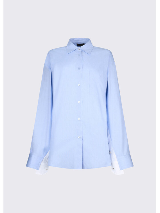 Liu Jo Liu Jo Camicia CA6331T520AP9653 Blu Loose Fit