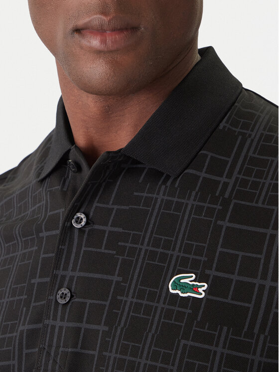 Lacoste Lacoste Polo DH4777 Czarny Regular Fit