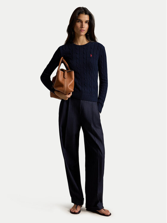 Polo Ralph Lauren Polo Ralph Lauren Svetr 211971869008 Tmavomodrá Slim Fit
