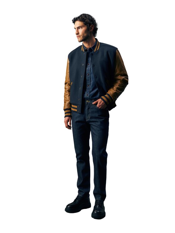 Lee Lee Jeansy 112387690 Granatowy Slim Fit