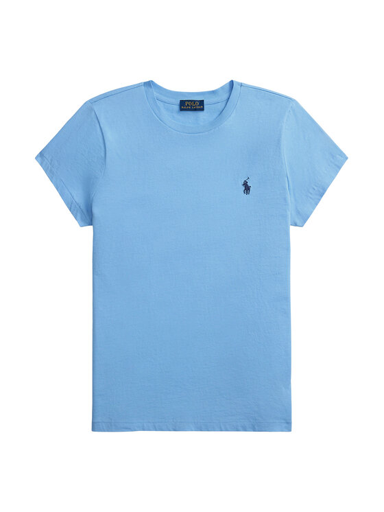 Polo Ralph Lauren Polo Ralph Lauren Majica 211B14605005 Svetlo modra Classic Fit