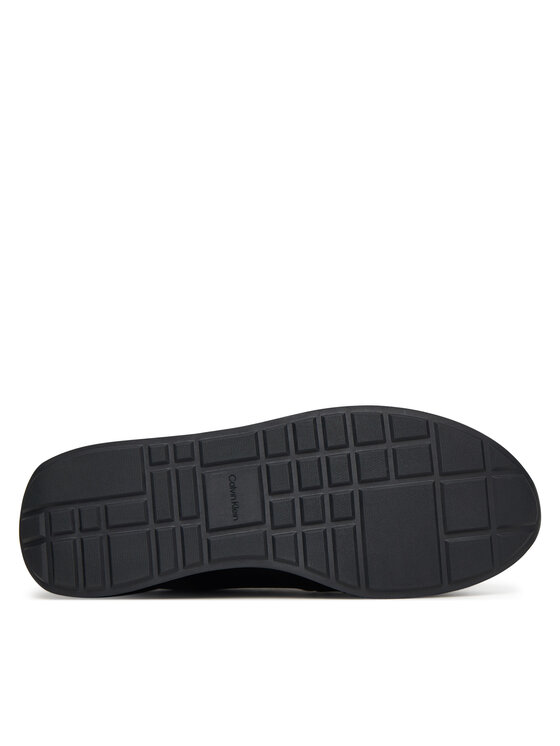 Calvin Klein Calvin Klein Αθλητικά Retro Runner Sock Laceup Lth YM0YM01362 Μαύρο