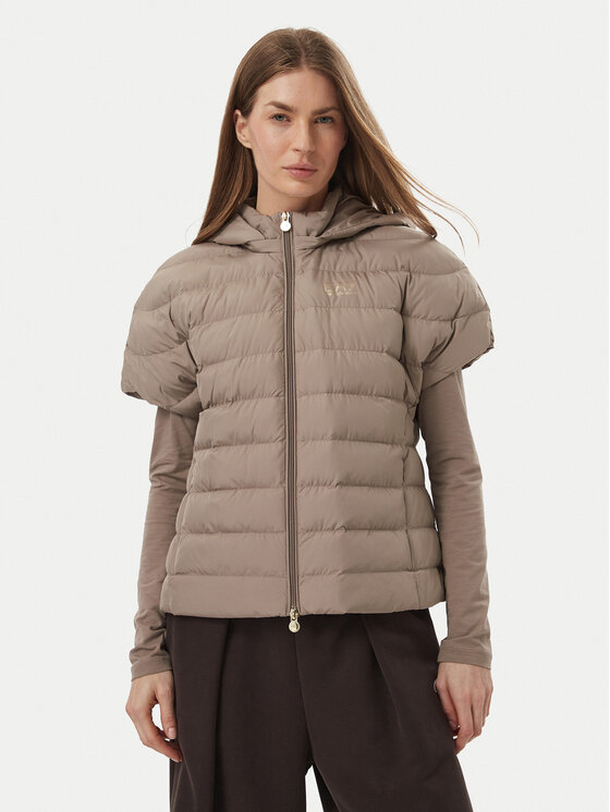 EA7 Emporio Armani Vestă 7W000477 AF12476 U6100 Bej Regular Fit