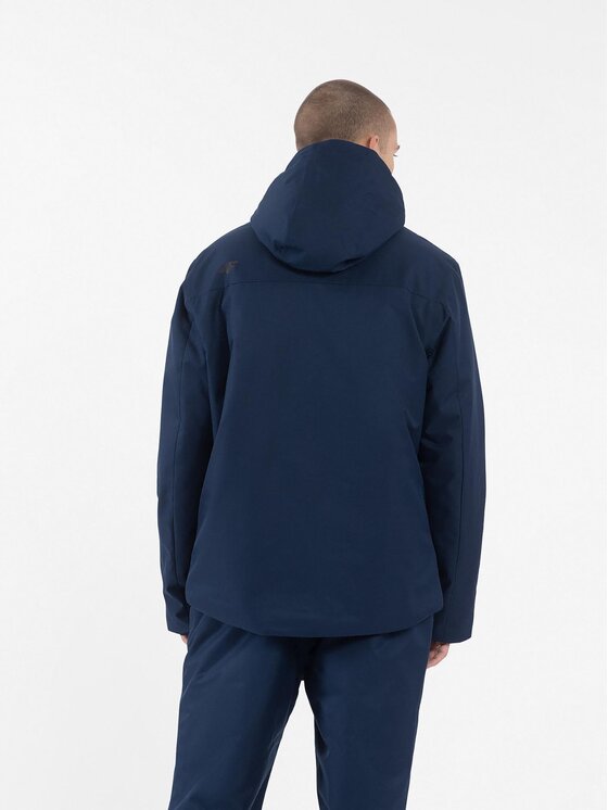 4F 4F Skijacke 4FAW23TTJAM305 Dunkelblau Regular Fit