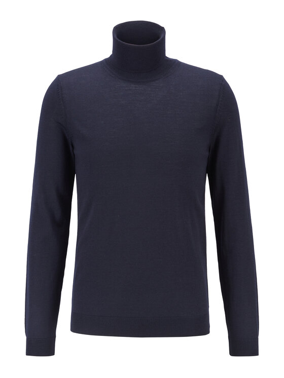 BOSS Boss Krekls ar augstu apkakli Musso-P 50392083 Tumši zils Slim Fit