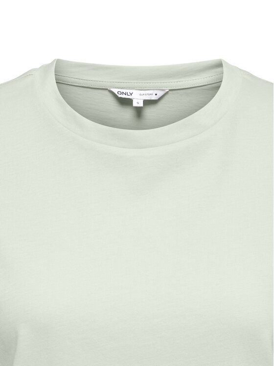 ONLY ONLY T-Shirt 15270390 Zielony Regular Fit